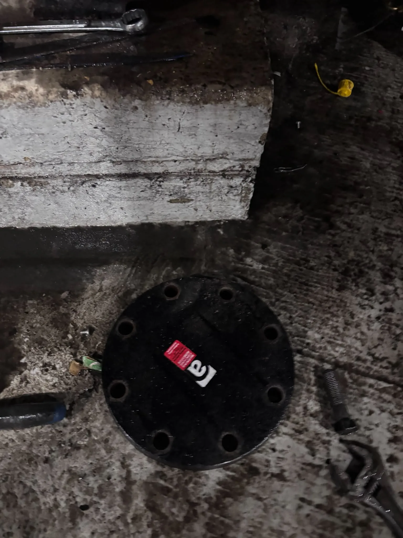 Artex scraping from a concrete ceiling during North Finchley refurbishment