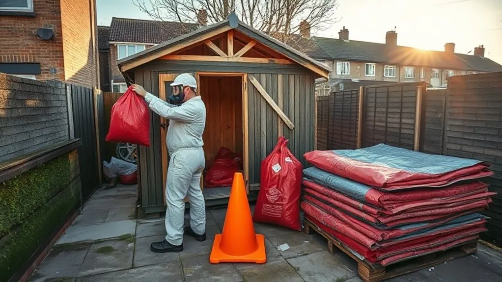 Garage & Shed Roof Removal in North Finchley — HSE-licensed specialists