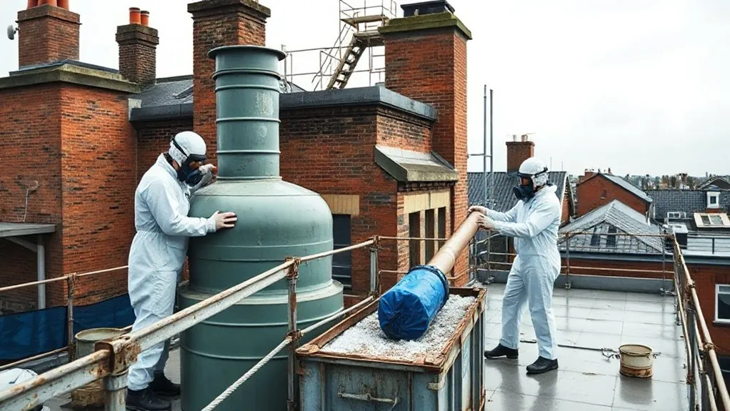 Water Tank & Flue Removal in North Finchley — HSE-licensed specialists